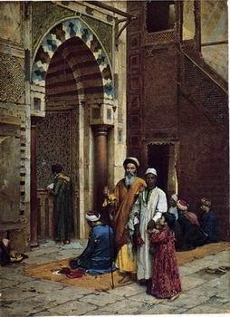 Arab or Arabic people and life. Orientalism oil paintings 594, unknow artist